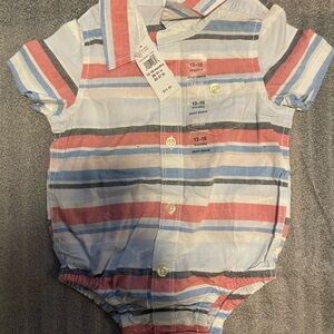 GAP Striped One Piece - Red, Blue, White